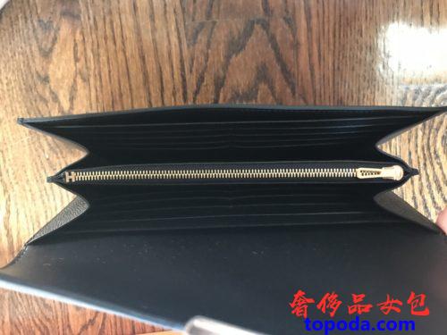 黑色Epsom Constance钱包